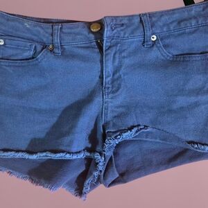 No Boundaries Blue Jean Shorts